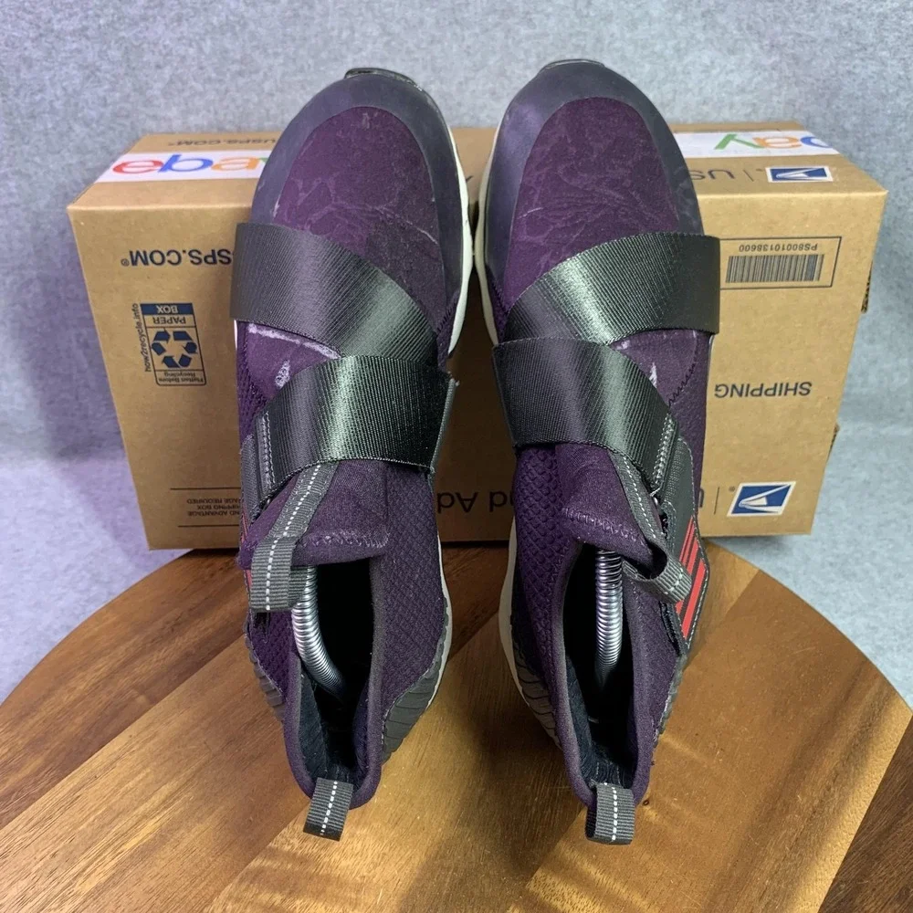 Sorel Kinetic Sneak Shoes Womens‎ 10.5 Purple Floral Strap Slip On Sneakers